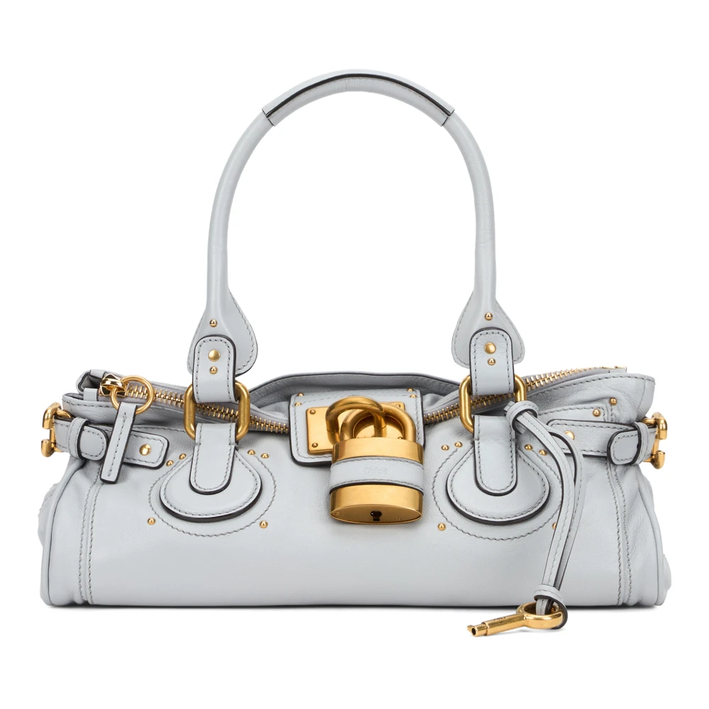Chloé , Handbags, Female, Gray, One Size, Paddington Small Bag