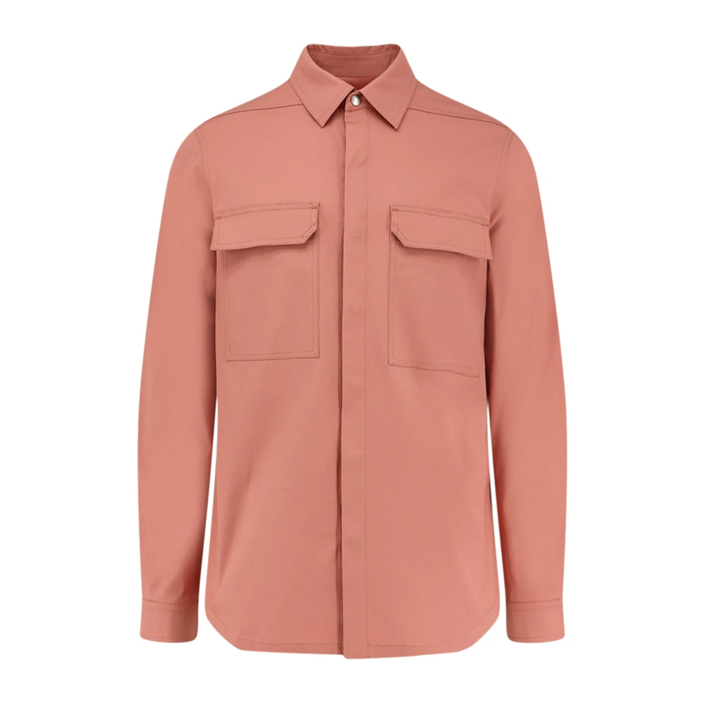 Rick Owens Men's Pink Outershirt