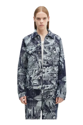 Apocalypse Jacquard Trucker Jacket