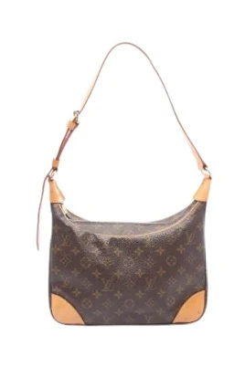 Pre-owned Boulogne PM Monogram Coated Canvas Axelremsväska