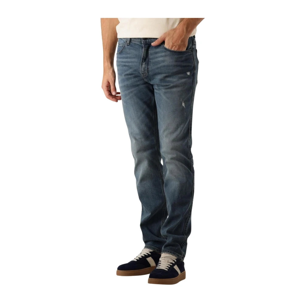 Hugo Boss Slim Fit Heren Jeans Blauw Blue Heren