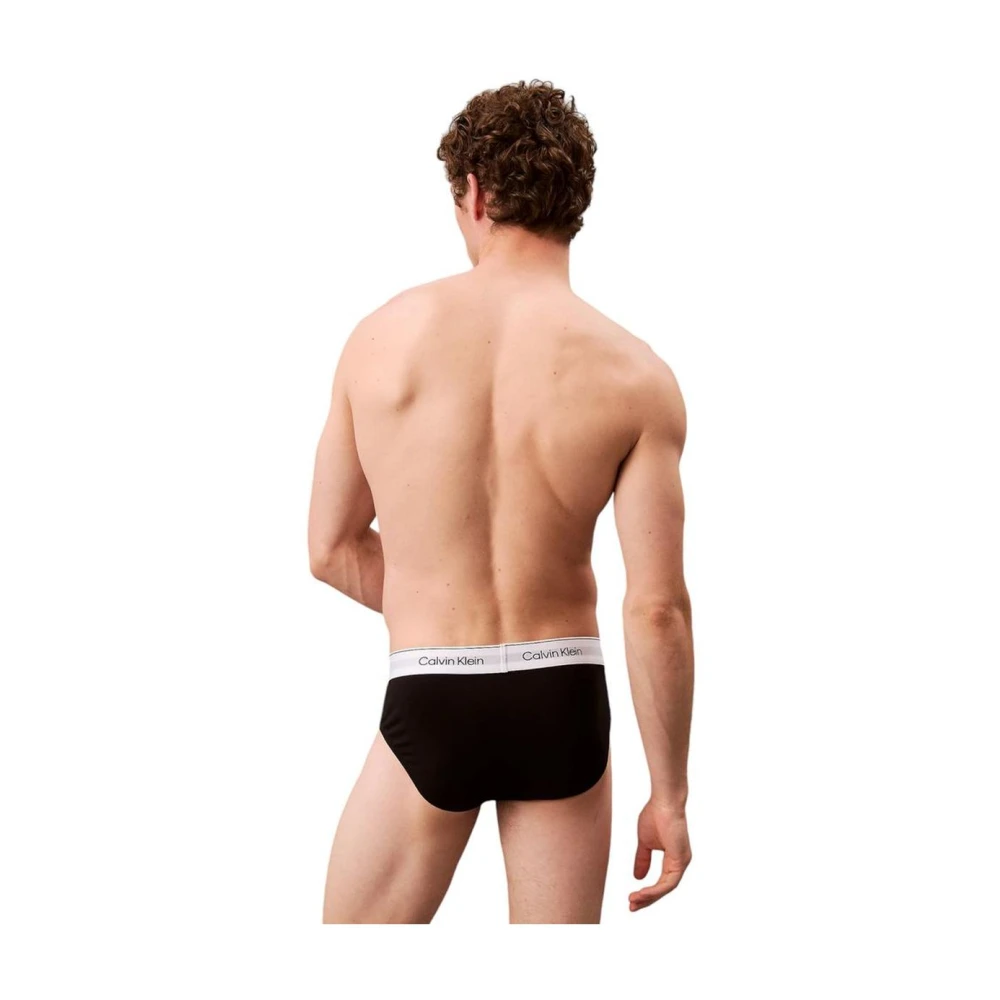 Calvin Klein Klassieke Katoenen Slips Pak Black Heren
