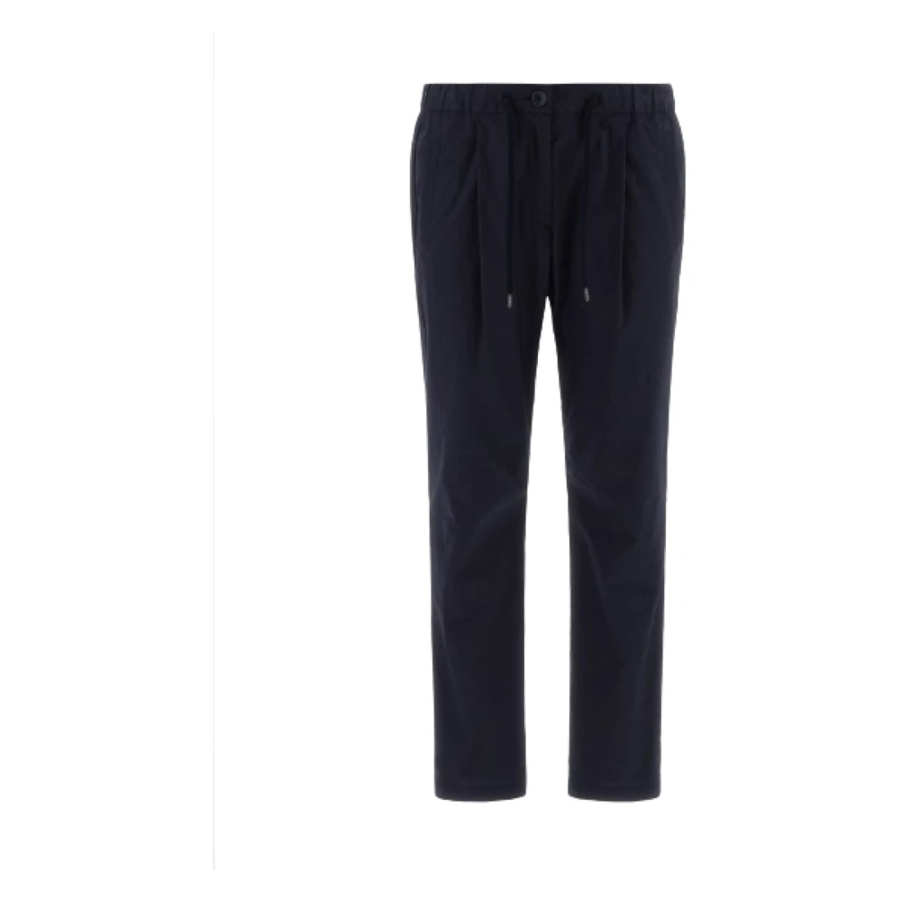 Herno Stretch katoenen broek Blue Heren