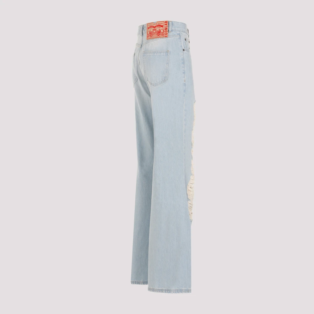 EgonLab Wide Jeans Blue Heren