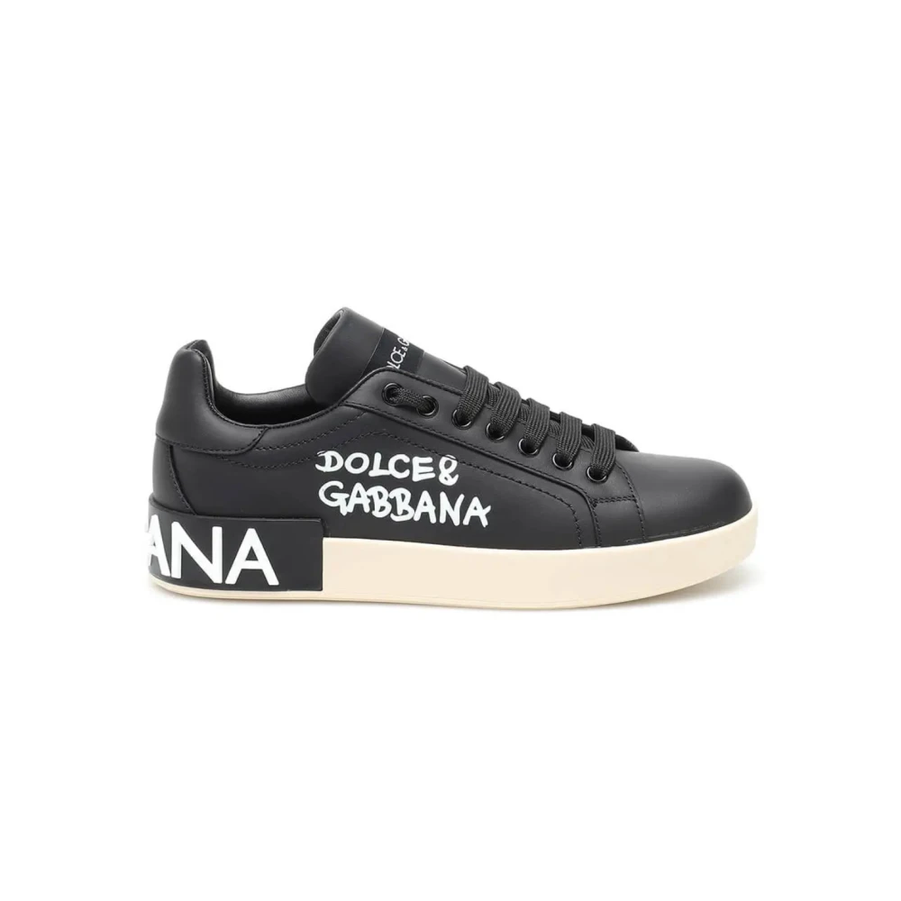 Dolce & Gabbana Slippers Heren Schoenen Zwart