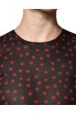 robe-midi-en-soie-a-superpositions-en-noir-rouge-a-pois