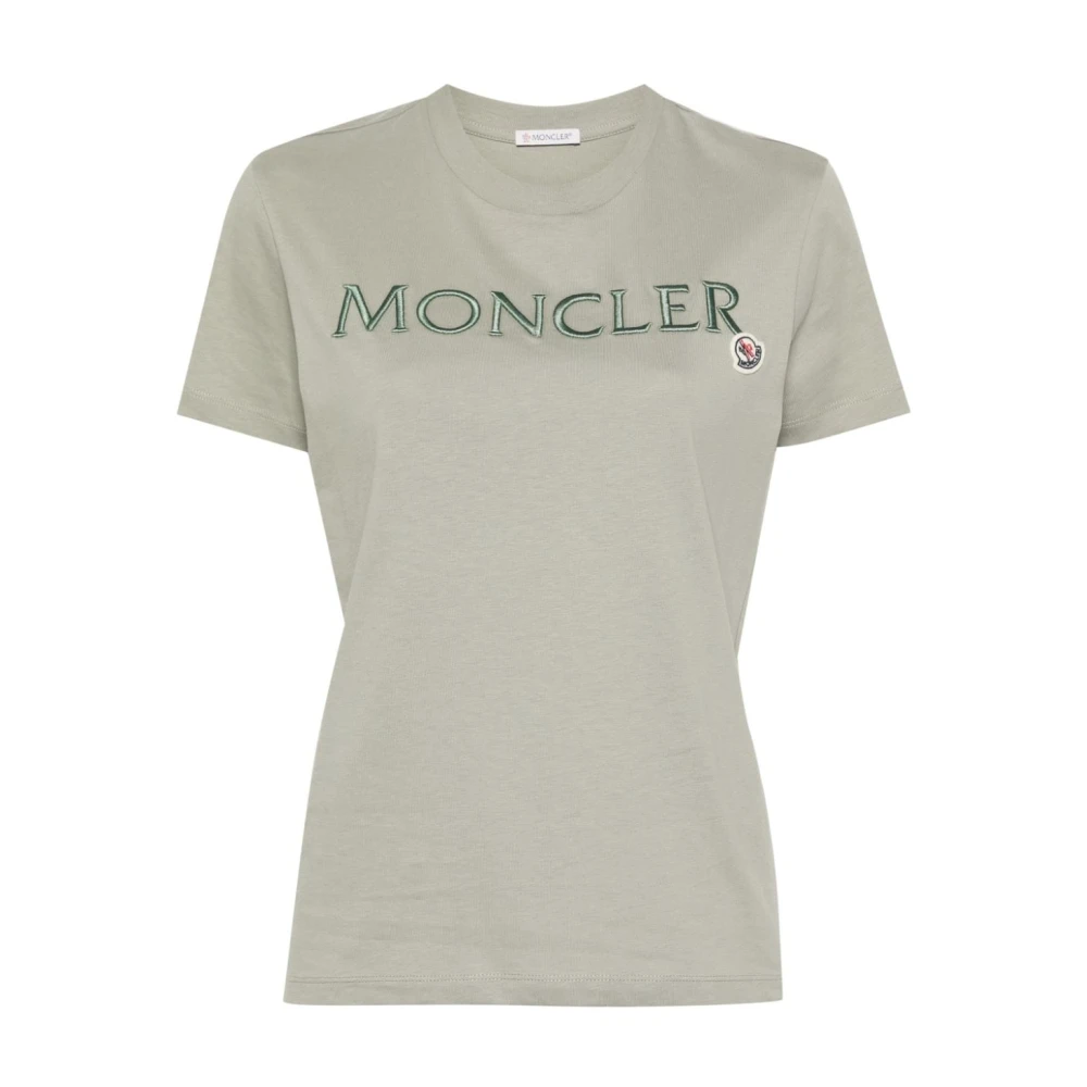 Moncler Groene T-shirts en Polos Green Dames