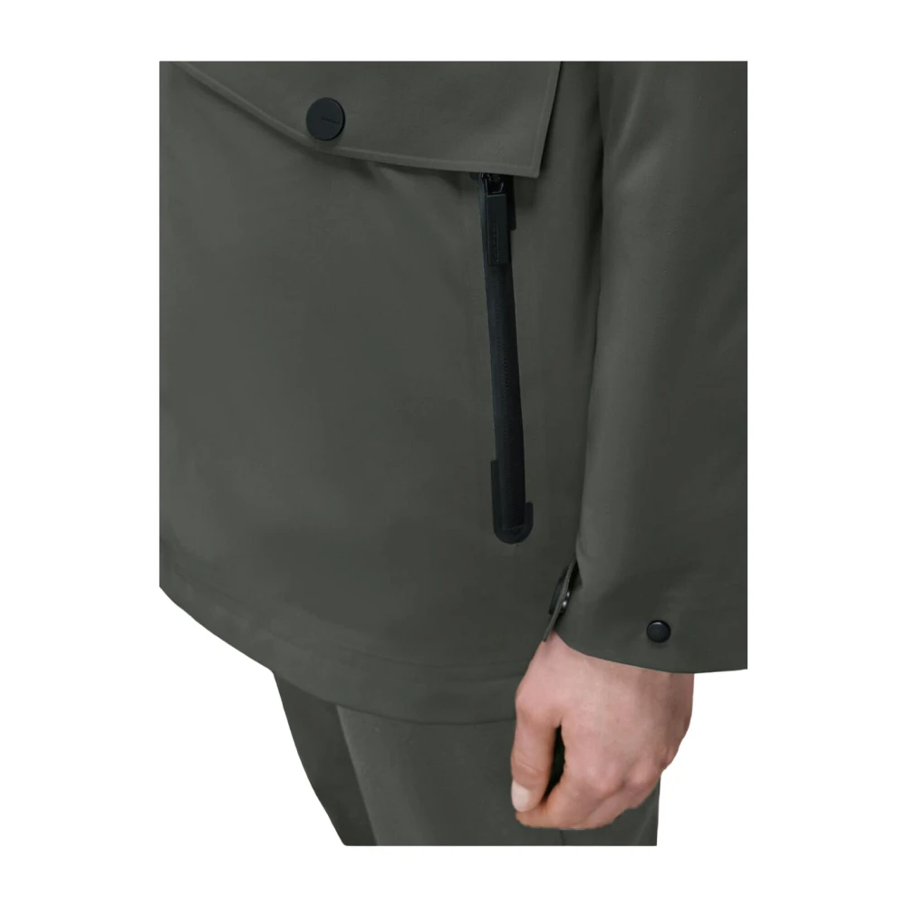 RRD Katoenen parka en gewatteerde jassen Green Dames