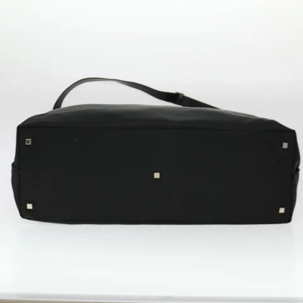 Gucci Vintage Pre-owned Nylon travel-bags Black Dames