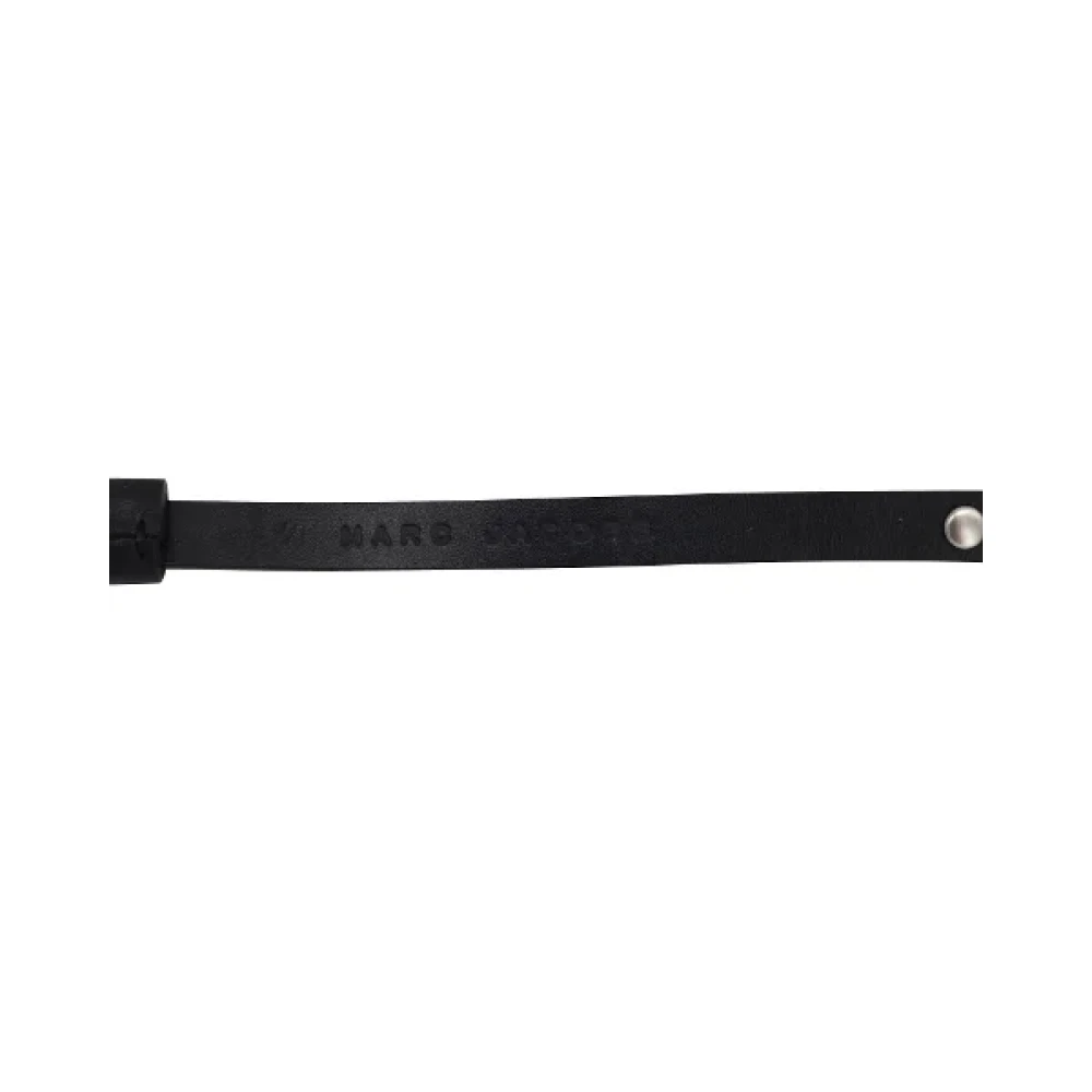 Marc Jacobs Pre-owned Leather belts Black Dames