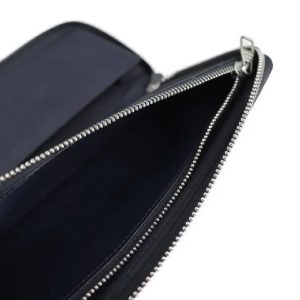 Louis Vuitton Vintage Pre-owned Leather wallets Black Dames