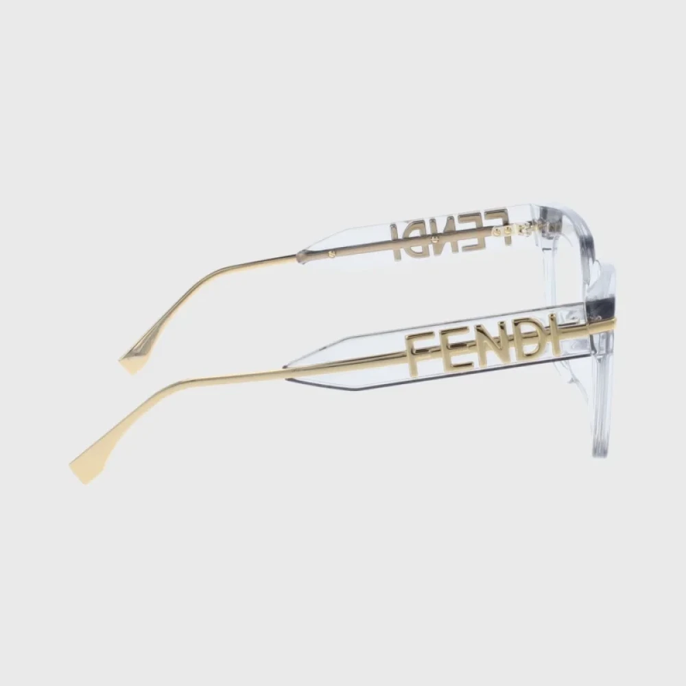 Fendi Stijlvolle zonnebril met uniek ontwerp Gray Dames