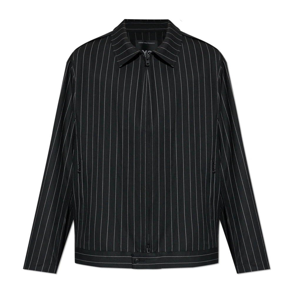 Y-3 Uomo Nero - Pinstripe Jacket - Jackets - M