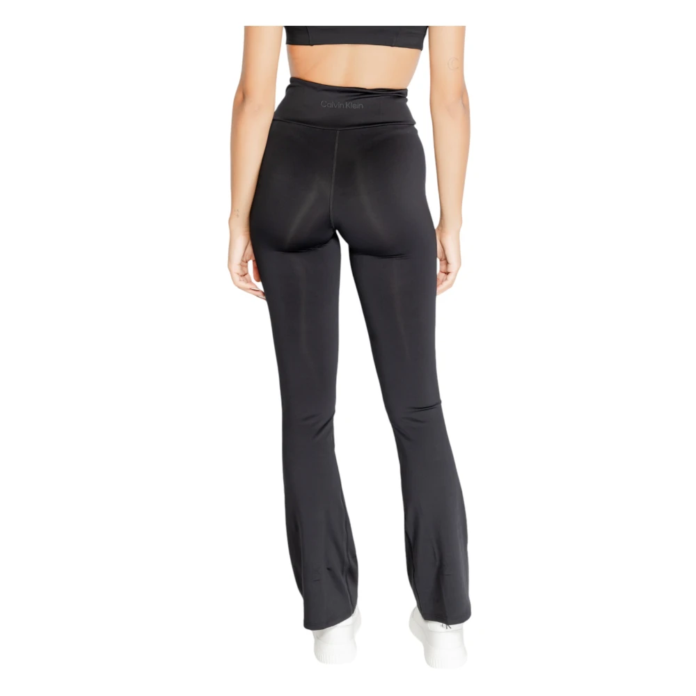 Calvin Klein Zwarte effen damesbroek herfst winter Black Dames