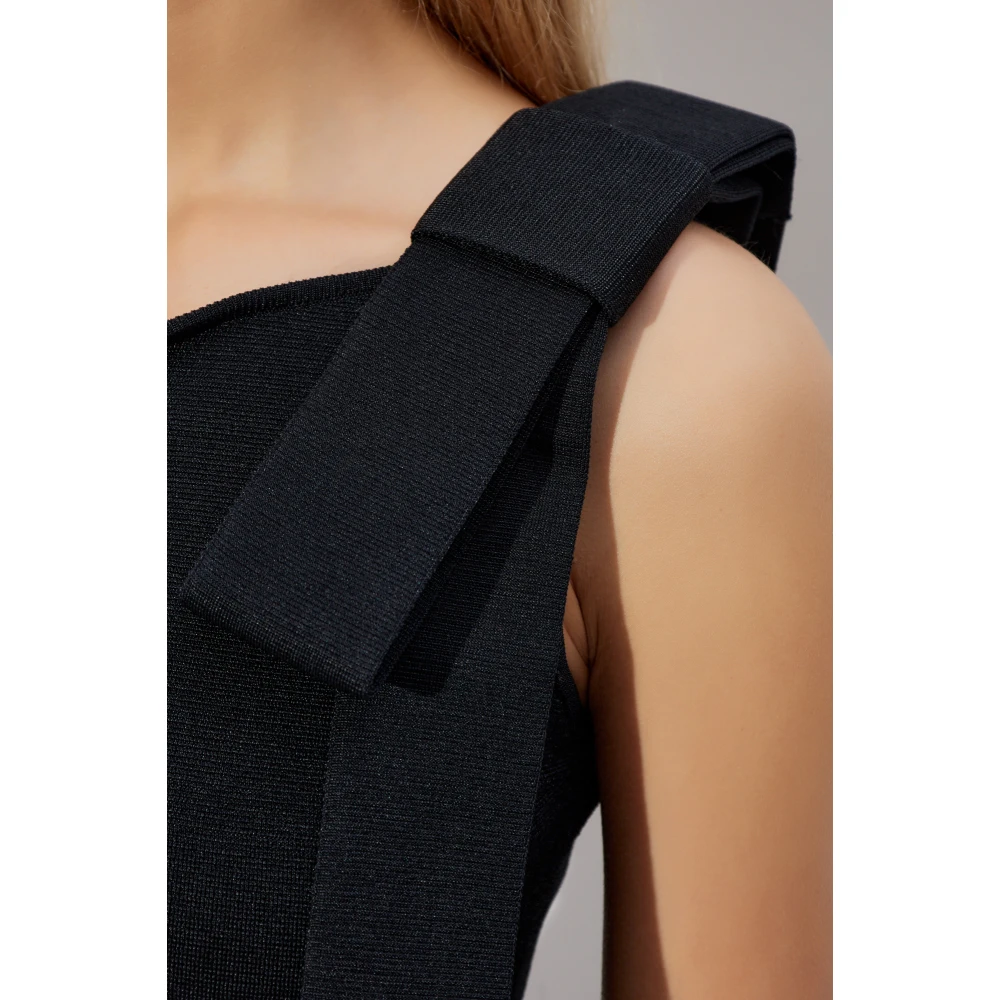 Cult Gaia Top Nomi Black Dames