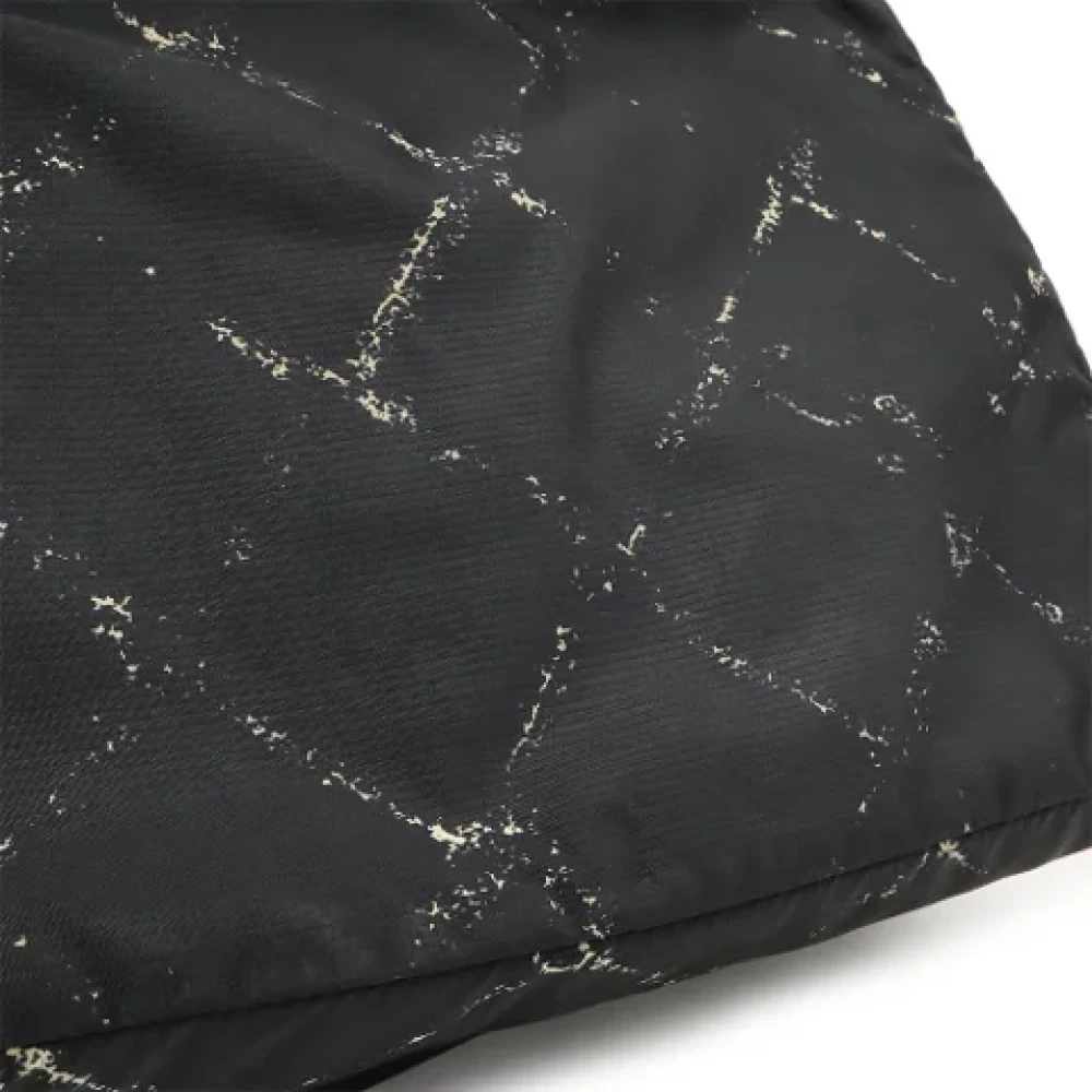 Chanel Vintage Pre-owned Nylon chanel-bags Black Dames