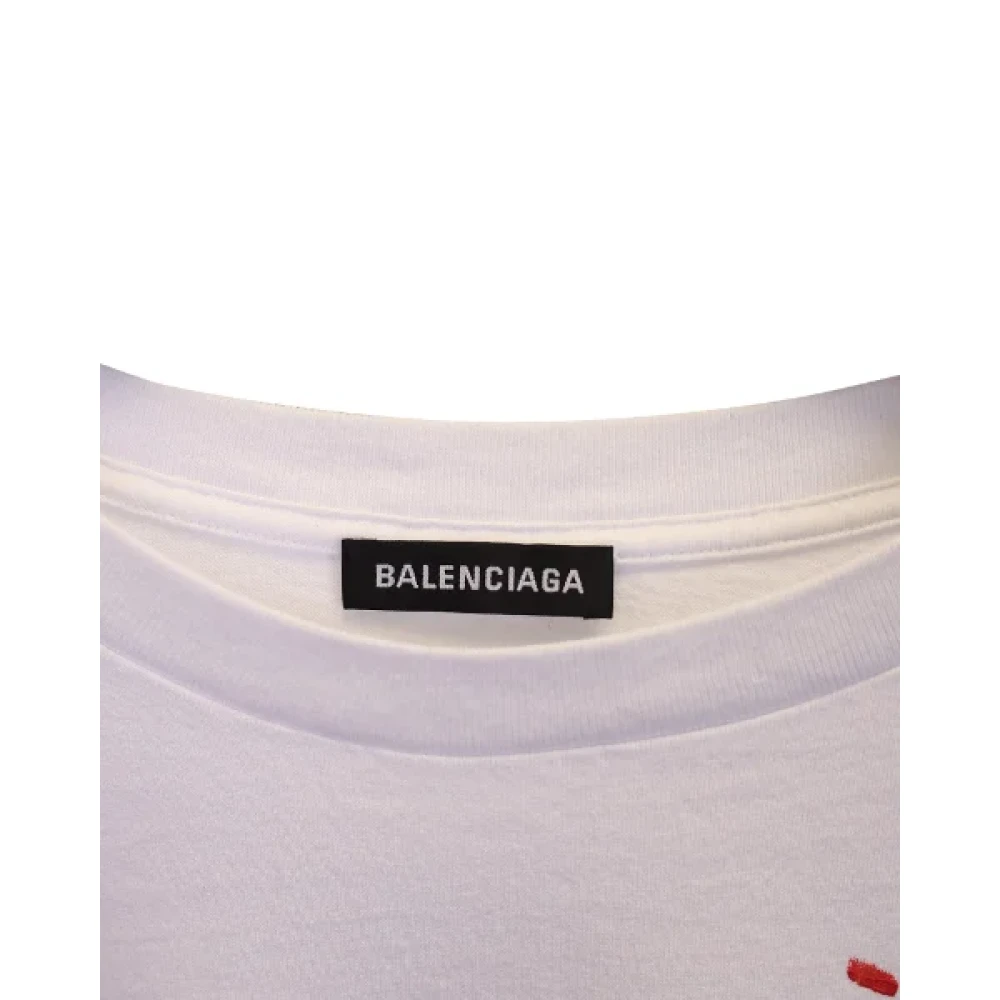 Balenciaga Vintage Pre-owned Cotton tops White Heren