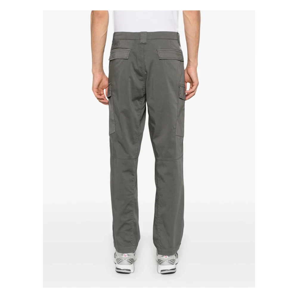 C.P. Company Grijze Casual Broek Gray Heren