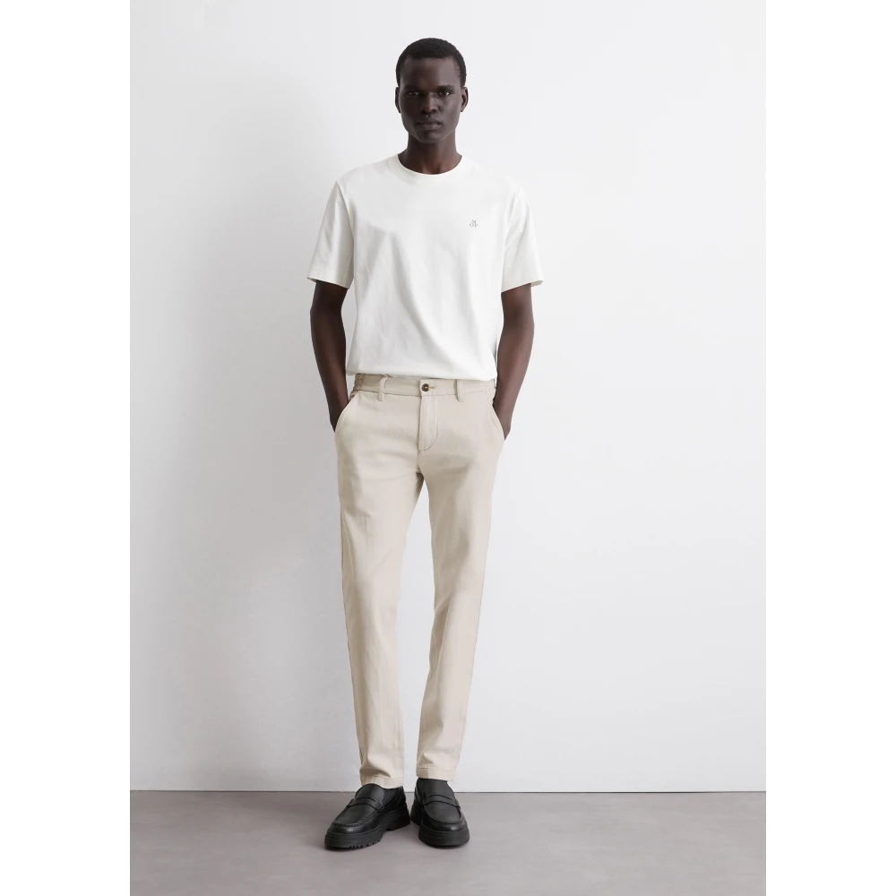 Marc O'Polo Broek model Stig Jogger gevormd White Heren