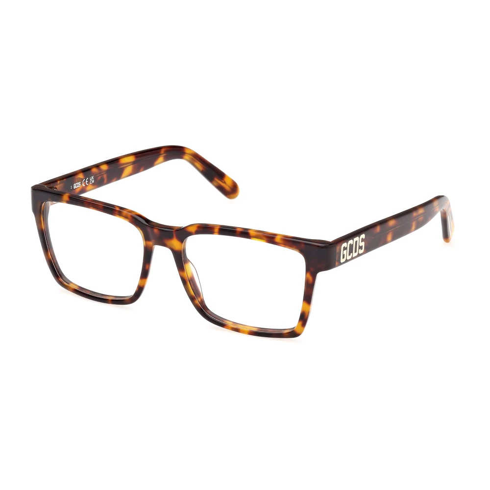 Gcds Unisex Brown Glasses, 53 Mm, Stylish Eyeglasses In Color 052
