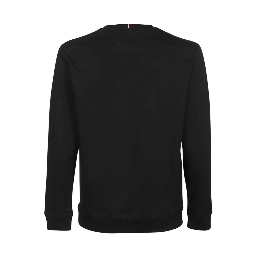 Les Deux Katoenen Crew-Neck Sweatshirt Black Heren