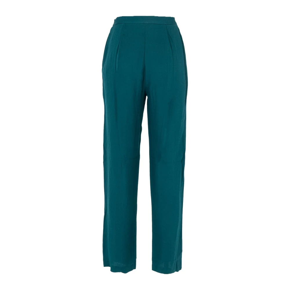 Manila Grace Elegante Palazzo Broek Groen Outlet Green Dames