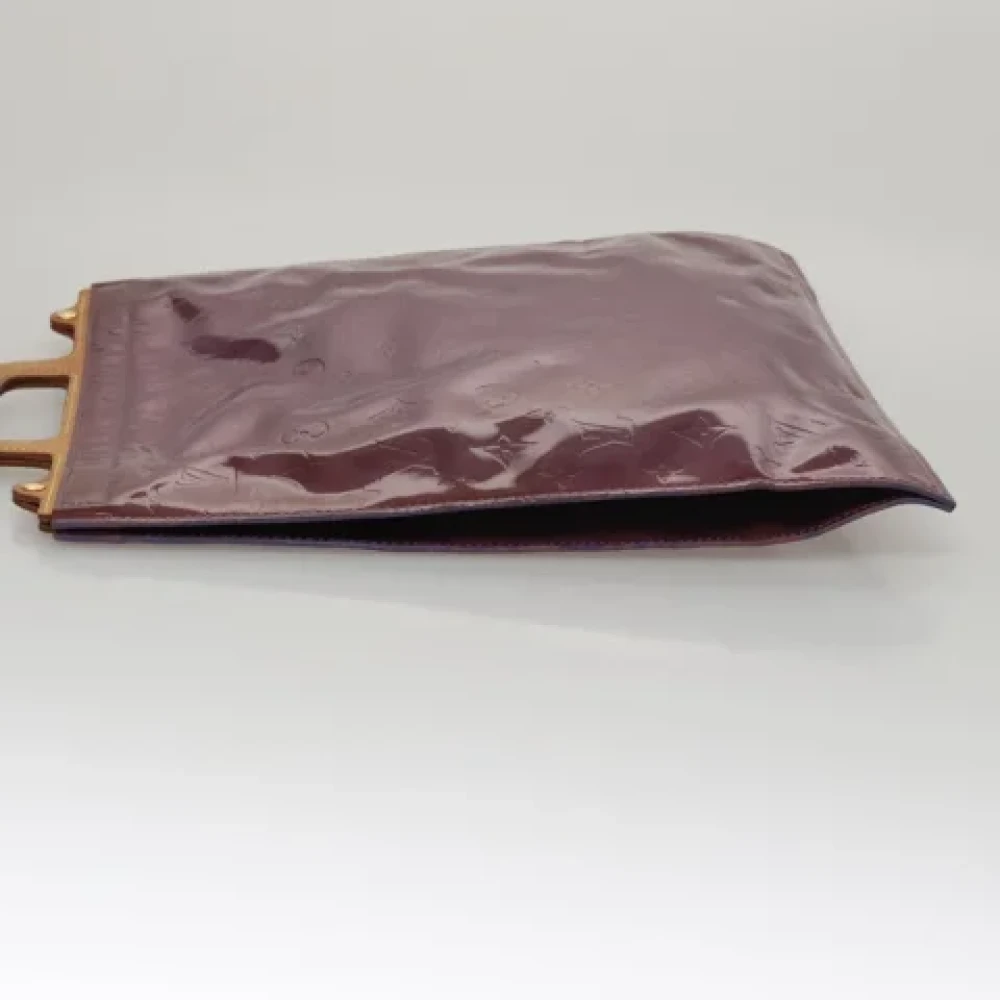 Louis Vuitton Vintage Pre-owned Leather totes Purple Dames