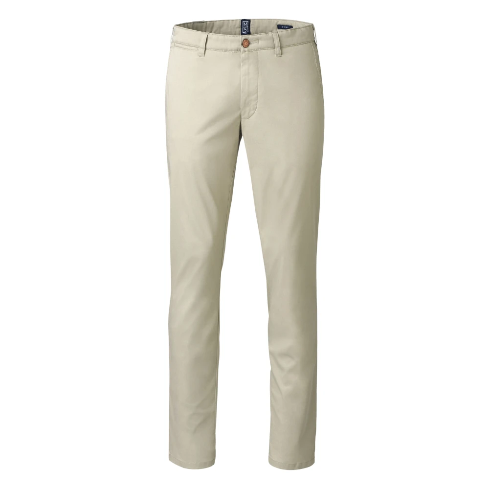 Meyer Men's Beige Eco-Friendly Chino In Various Colors - Chinos - W25 - Trousers