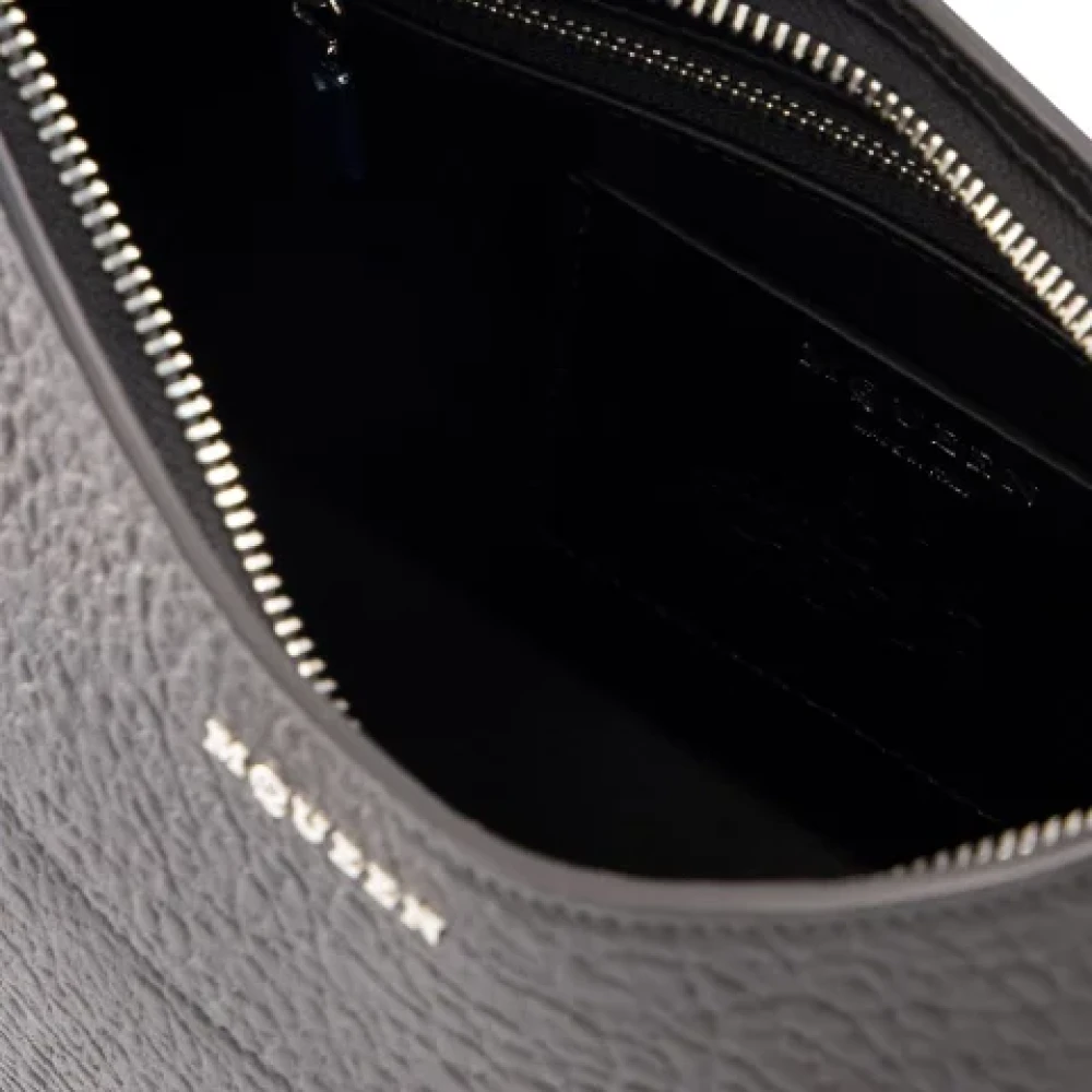 alexander mcqueen Leather handbags Black Dames