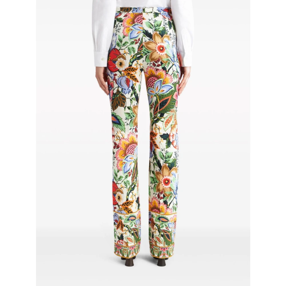 ETRO Straight Trousers Multicolor Dames