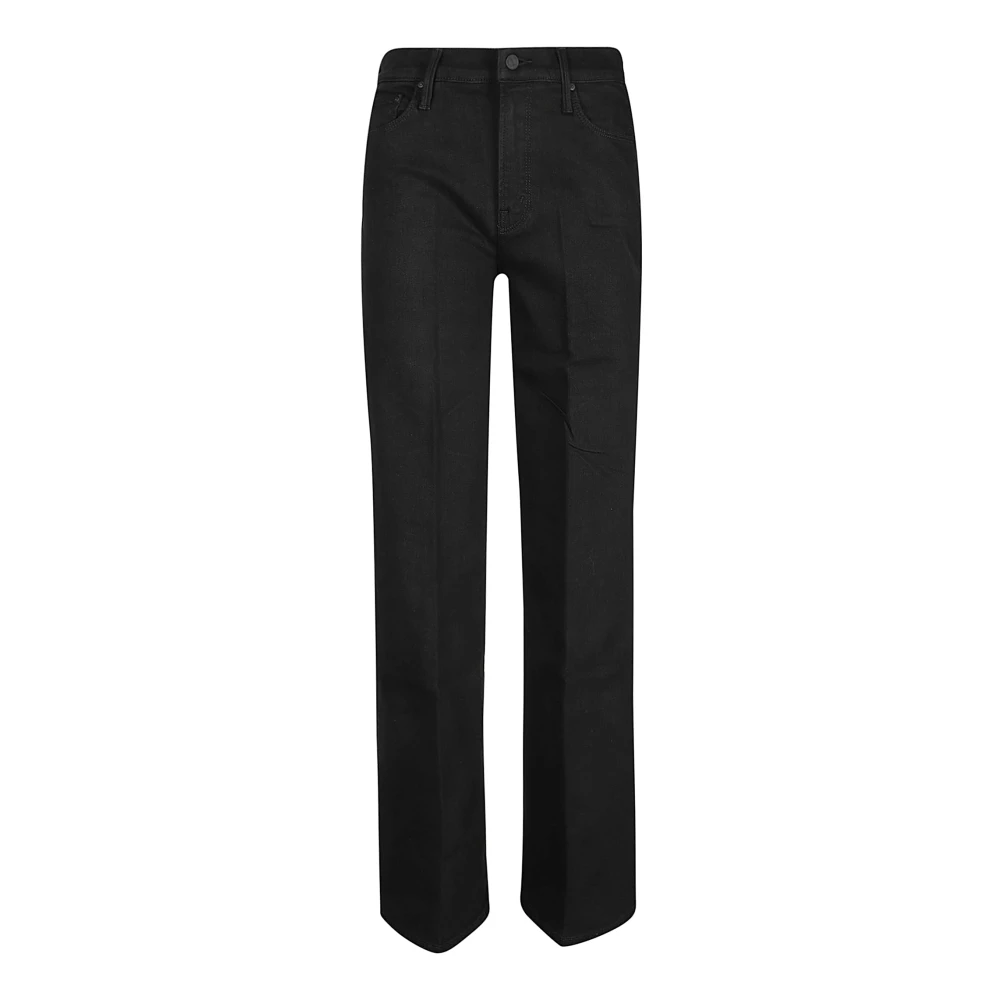 Mother Twister Sneak Jeans Black Dames