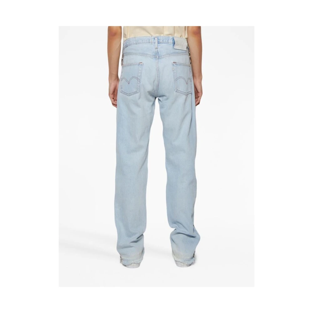 Gallery Dept. Indigo Blauwe Straight Leg Jeans Blue Heren