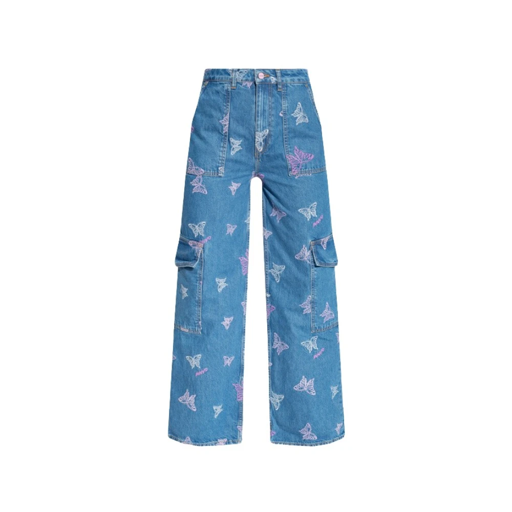 Ganni Klassieke Denim Jeans voor dagelijks gebruik Blue Dames