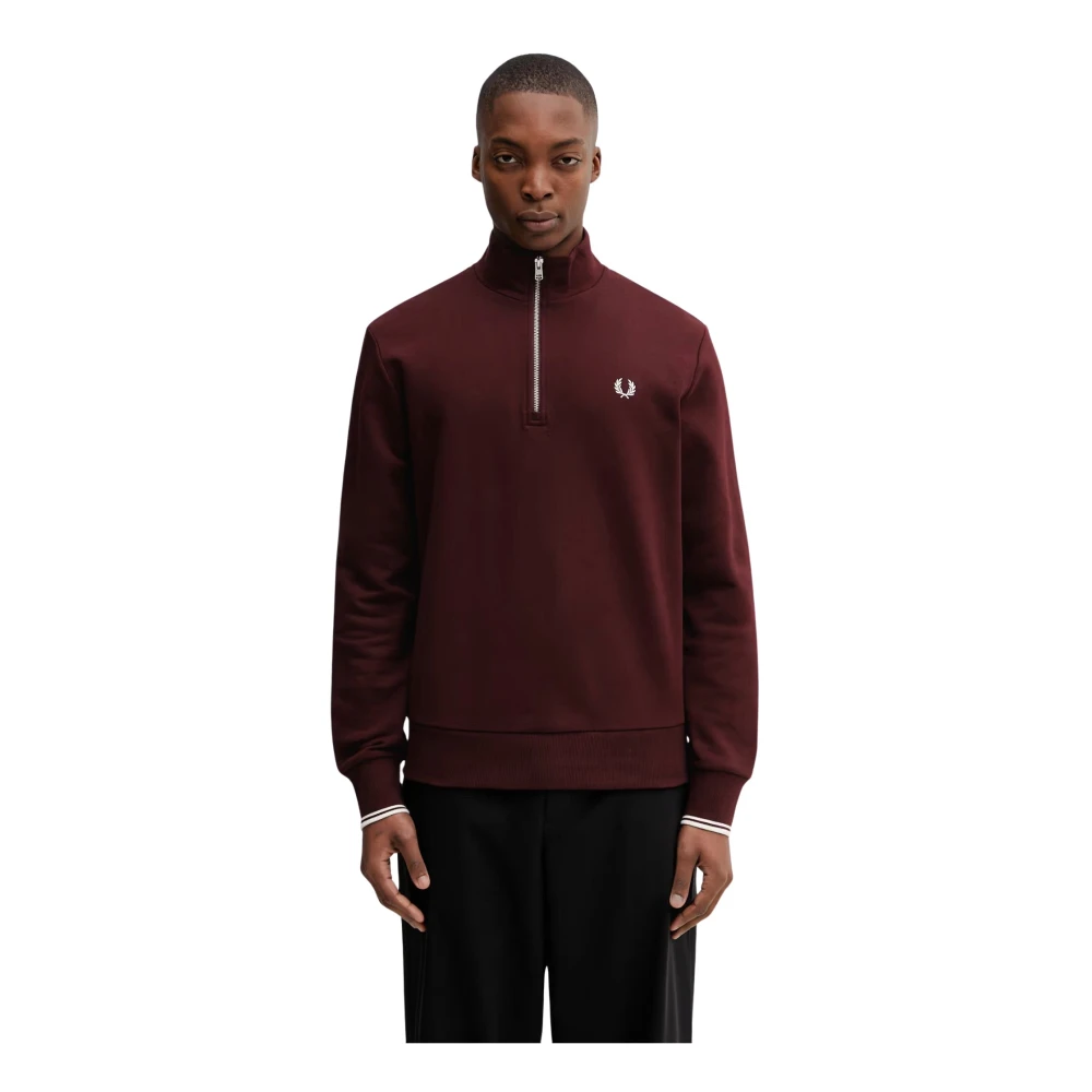 Fred Perry Laurel Logo Half-Zip Sweatshirt - Bild 8