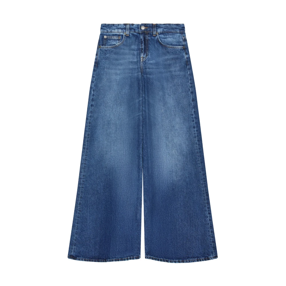 Dondup Blå Marlen Wide-Leg Jeans