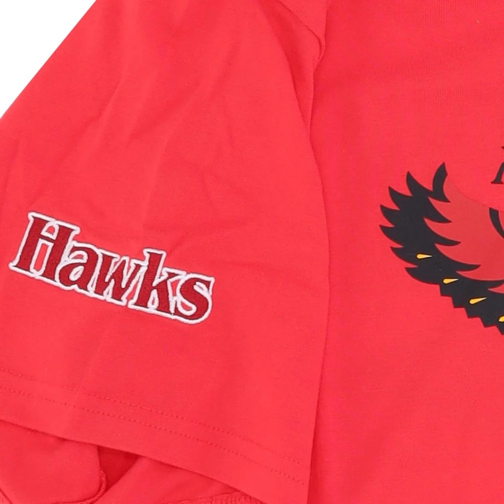 Mitchell & Ness Atlanta Hawks NBA Team T-shirt Red Heren