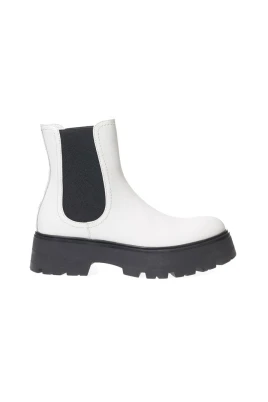 Multifärgat Läder Chelsea Boot