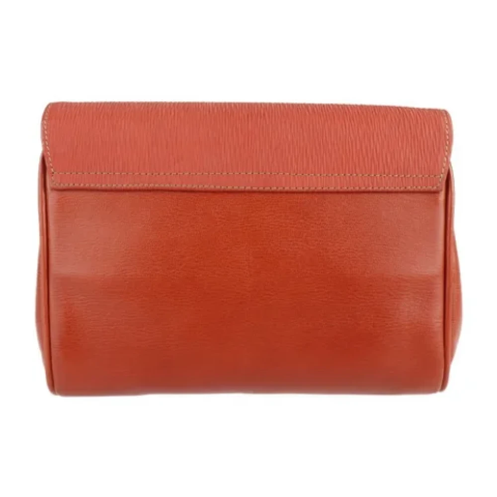 Loewe Pre-owned Fabric clutches Brown Dames