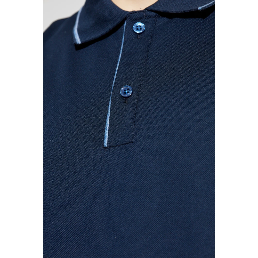 PAUL & SHARK Katoenen polo Blue Heren