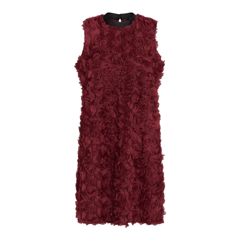 Bruuns Bazaar Elegante Floral Dress Red Dames