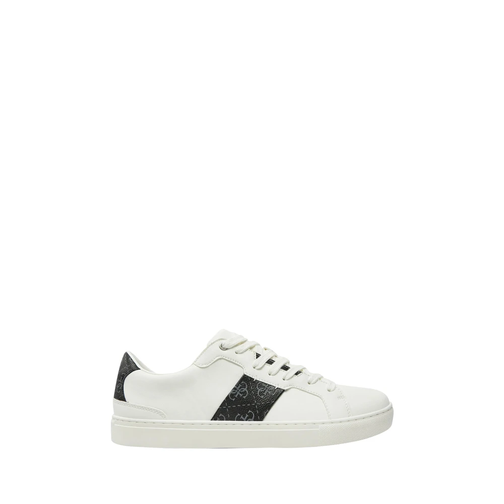 Guess Men's White Sneakers, 11 Uk, Multicolored Trainers