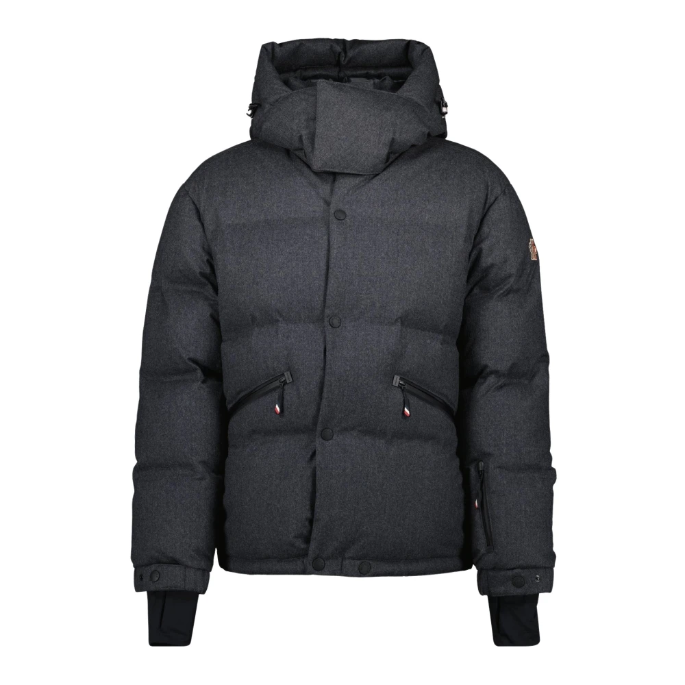 Moncler Stijlvolle Krun Jas voor Mannen Gray Heren