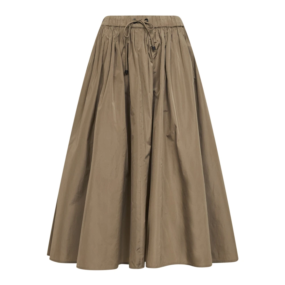 Max Mara Women's Green Midi Skirts, 2XS, Mxmlonza Skirt