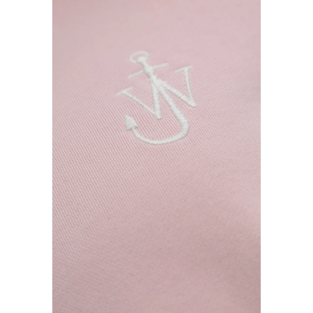 JW Anderson Jurk met logo Pink Dames