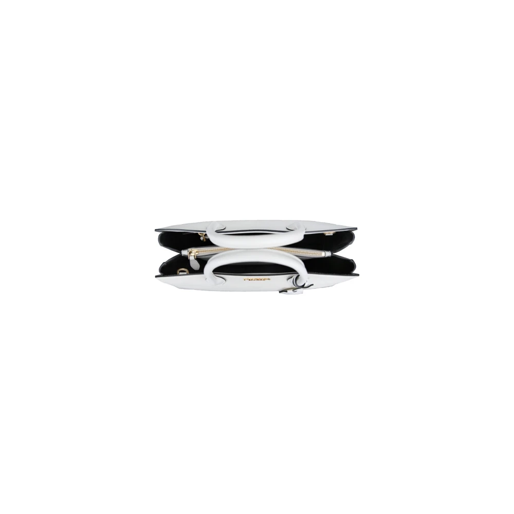 Prada Leren schoudertas voor dames White Dames