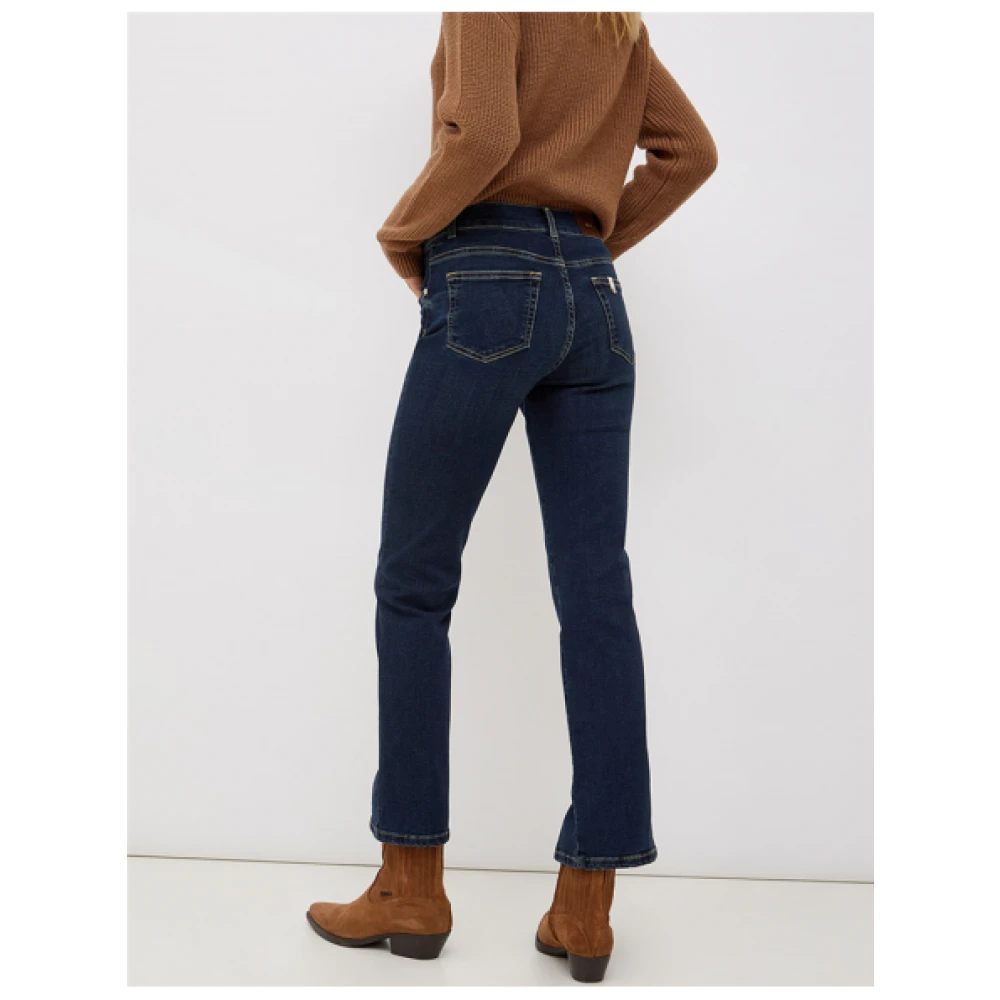Liu Jo Gespleten 7 8 Jean met Voorsplit Blue Dames