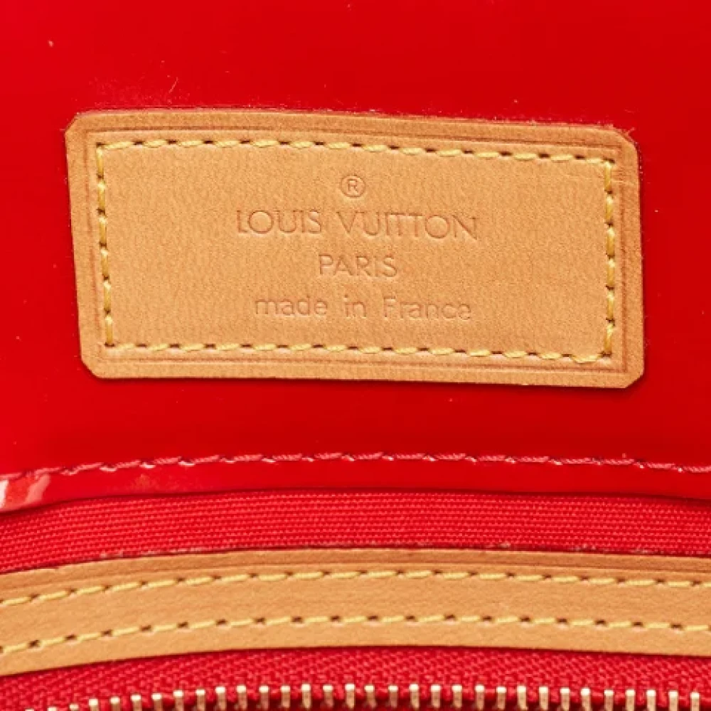 Louis Vuitton Vintage Pre-owned Leather totes Red Dames