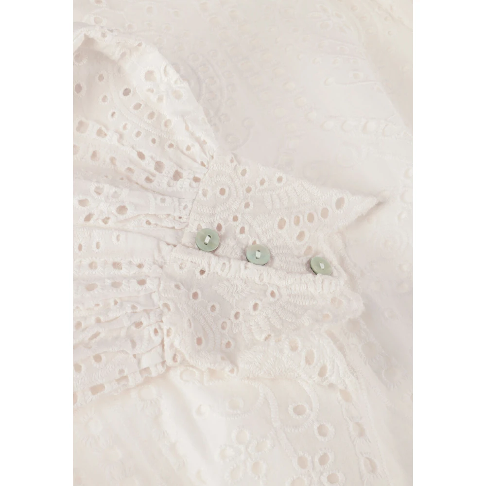 Y.A.S Witte Geriemde Mini Jurk White Dames