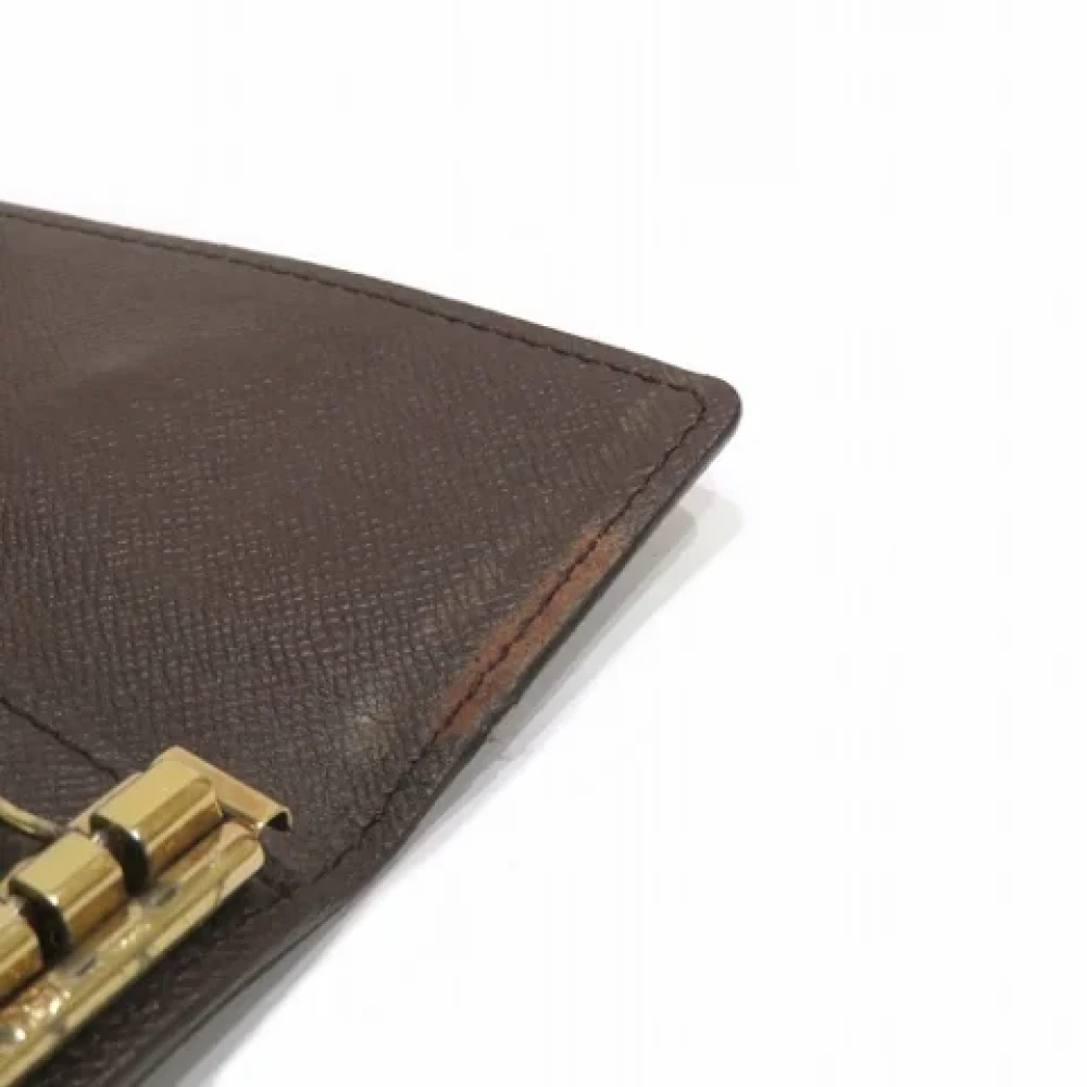 Louis Vuitton Vintage Pre-owned Canvas key-holders Brown Dames