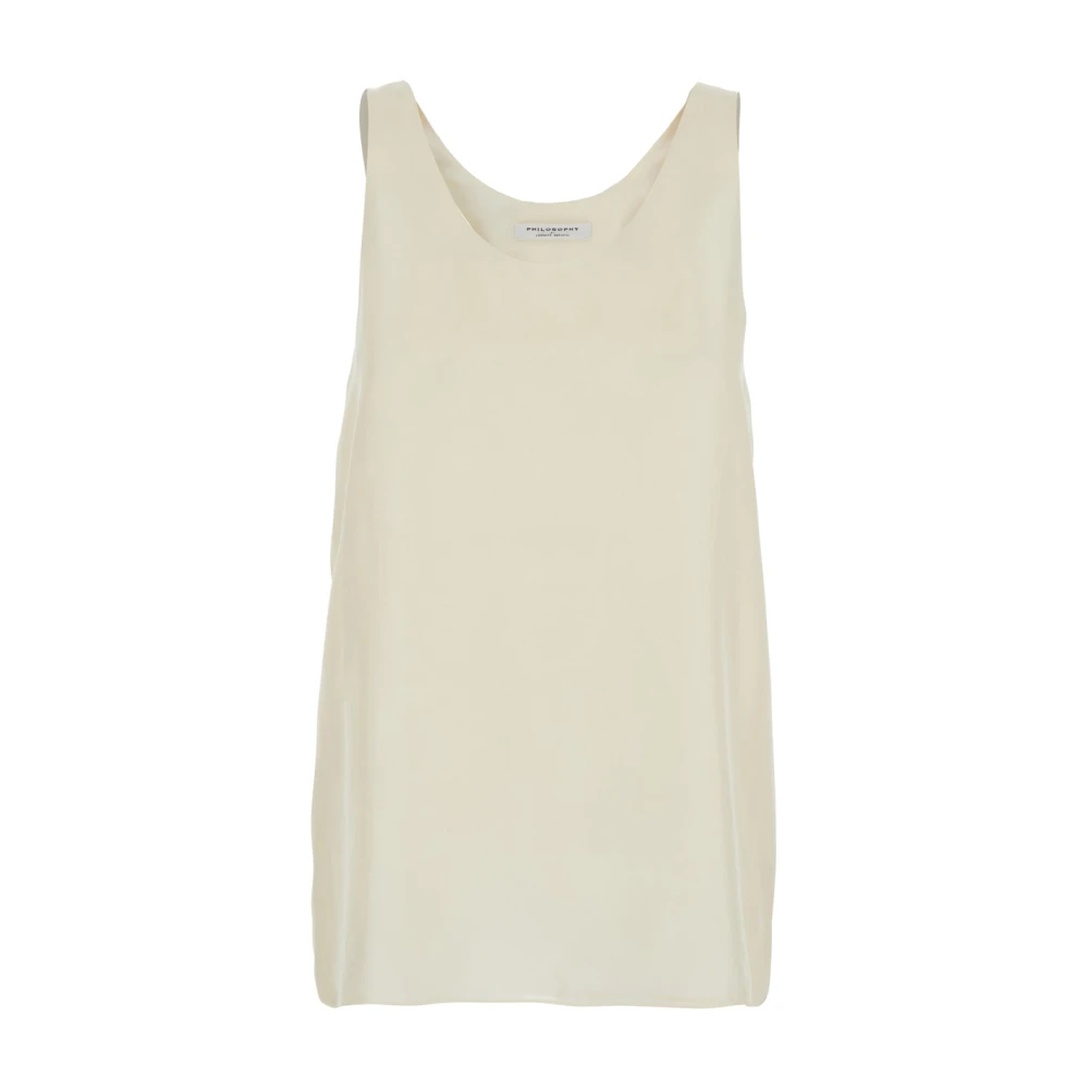 Tops > Sleeveless Tops - - Philosophy di Lorenzo Serafini - Modalova